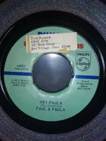 Paul & Paula - Hey Paula / Something Old, Something New