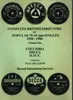 Paperback - Paul Pelletier - Complete British Directory of Popular 78/45 rpm Singles 1950-1980 - Volume One