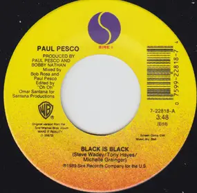 Paul Pesco - Black Is Black / Make It Reality