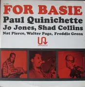 LP - Paul Quinichette , Jo Jones , Shad Collins , Nat Pierce , Walter Page , Freddie Green - For Basie - Mono