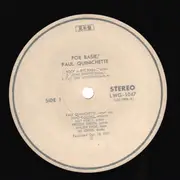LP - Paul Quinichette , Shad Collins , Freddie Green , Walter Page , Jo Jones , Nat Pierce - For Basie - + OBI + Insert