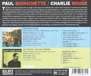 CD - Paul Quinichette / Charlie Rouse - The Chase Is On Plus Taylor's Tenors