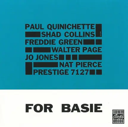 Paul Quinichette - For Basie