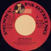 7inch Vinyl Single - Paul Ryder & Time Machine - Are You Ready - No Cover