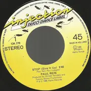 7inch Vinyl Single - Paul Rein - Stop (Give It Up)