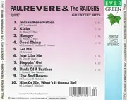 CD - Paul Revere & The Raiders - Greatest Hits 'Live'