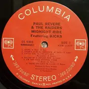 LP - Paul Revere & The Raiders - Midnight Ride - Santa Maria Press