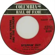 7inch Vinyl Single - Paul Revere & The Raiders - Steppin' Out / Him Or Me - What's It Gonna Be?
