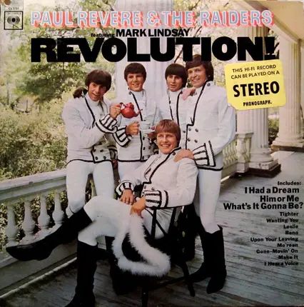 Paul Revere & The Raiders Featuring Mark Lindsay - Revolution!