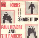 7inch Vinyl Single - Paul Revere & The Raiders Featuring Mark Lindsay - Kicks