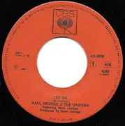 7inch Vinyl Single - Paul Revere & The Raiders Featuring Mark Lindsay - Let Me