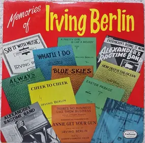 Paul Rich - Memories Of Irving Berlin