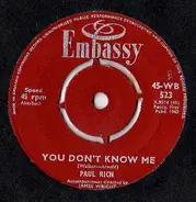 Paul Rich / Marion Williams - You Don't Know Me / The Loco-Motion