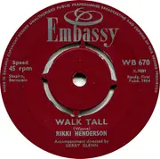 7inch Vinyl Single - Paul Rich / Rikki Henderson - No Arms Can Ever Hold You / Walk Tall