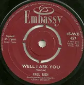 Paul Rich - Well I Ask You / Running Scared
