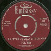 7inch Vinyl Single - Paul Rich - I Can't Stop Loving You / A Little Love, A Little Kiss