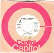 7inch Vinyl Single - Paul Richey - Strong Comeback