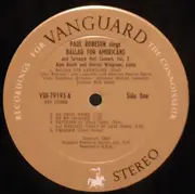 LP - Paul Robeson - Ballad For Americans / Carnegie Hall Concert, Vol. 2