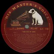 10'' - Paul Robeson - Emperor Of Song!
