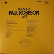 LP - Paul Robeson - The Best Of Paul Robeson Vol 3