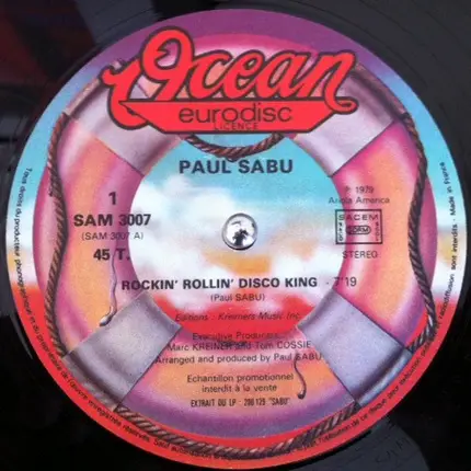 Paul Sabu - Rockin' Rollin' Disco King