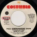 7inch Vinyl Single - Paul Simon / Phoebe Snow And The Jessy Dixon Singers - Gone At Last - Promo