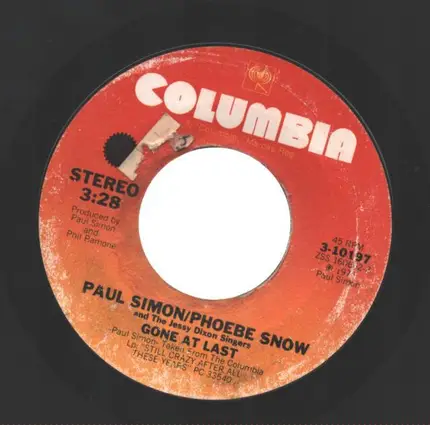 Paul Simon / Phoebe Snow - Gone At Last