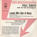 7inch Vinyl Single - Paul Simon With The Dixie Hummingbirds - Loves Me Like A Rock