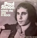 7inch Vinyl Single - Paul Simon With The Dixie Hummingbirds - Loves Me Like A Rock