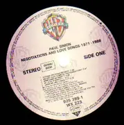 Double LP - Paul Simon - Negotiations And Love Songs (1971-1986)