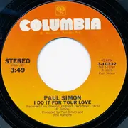 7inch Vinyl Single - Paul Simon - Still Crazy After All These Years / I Do It For Your Love