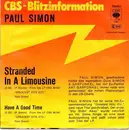 7inch Vinyl Single - Paul Simon - Stranded In A Limousine