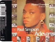 CD Single - Paul Simpson Featuring Adeva - Musical Freedom (Free At Last)