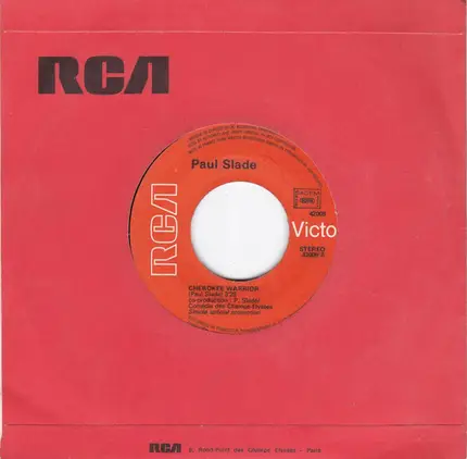 Paul Slade - Cherokee Warrior / John Is Getting Married