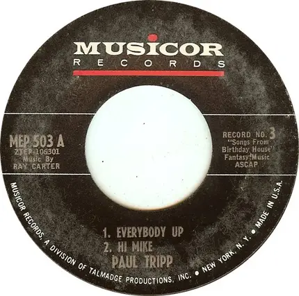 Paul Tripp - Songs From Birthday House: No. 3