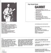 LP - Paul Vincent Gunia - Gambit /  Der Schneemann