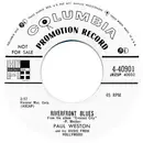 7inch Vinyl Single - Paul Weston And His Music From Hollywood - Riverfront Blues / High Society