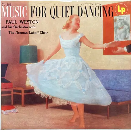 Paul Weston And His Orchestra With Norman Luboff Choir - Music For Quiet Dancing
