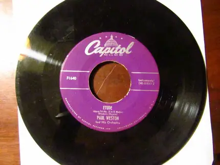 Paul Weston And His Orchestra - Etude