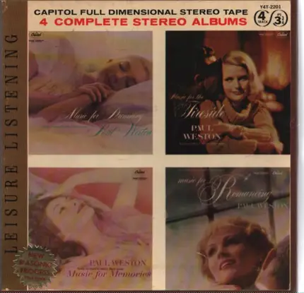 Paul Weston And His Orchestra - Music For Dreaming / Music For The Fireside / Music For Memories / Music For Romancing