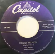 Paul Weston And His Orchestra - Swedish Rhapsody / Bop Went The Strings