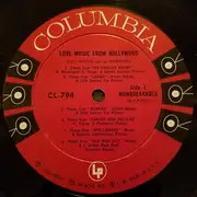 LP - Paul Weston And His Orchestra - Love Music From Hollywood