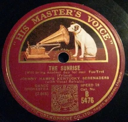 Paul Whiteman And His Orchestra / Johnny Hamp's Kentucky Serenaders - Ramona / The Sunrise