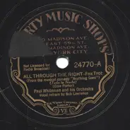Paul Whiteman And His Orchestra - All Through The Night / Anything Goes