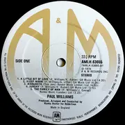 LP - Paul Williams - A Little Bit Of Love