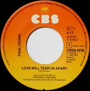 7inch Vinyl Single - Paul Young - Love Will Tear Us Apart