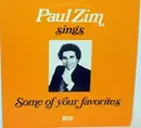 LP - Paul Zim - Paul Zim Sings Some Of Your Favorites