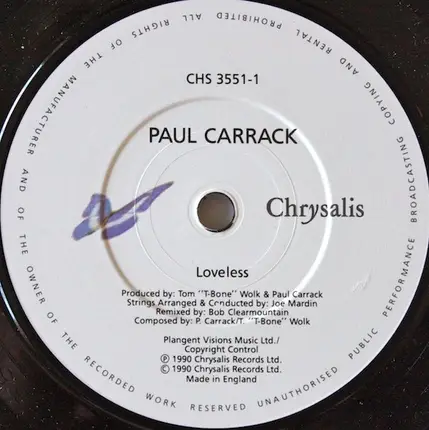 Paul Carrack - Loveless