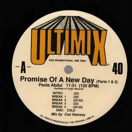 Paula Abdul, Marky Mark and the Funky Bunch - Ultimix 40