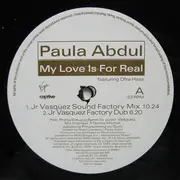 12inch Vinyl Single - Paula Abdul - My Love Is For Real